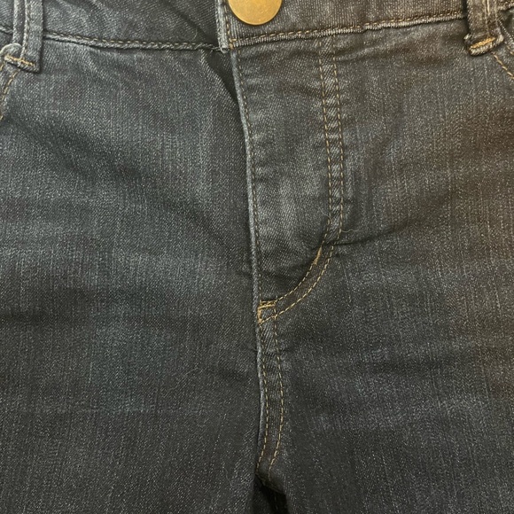 Democracy Ab Technology Bootcut Jeans Women’s Size 14W Dark Wash Stretch Denim - Picture 3 of 5